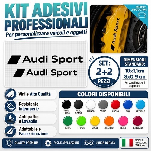 Kit 4pz adesivi - adesivi, decal