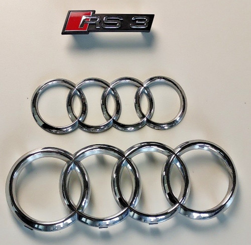 Set emblemi originali audi - emblemi,