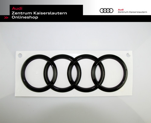 Anelli originali audi nero - anelli,