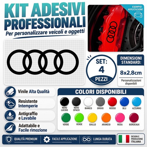 4pz adesivi logo - adesivi, per