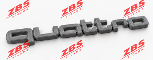 Scritta fregio quattro audi - scritta,