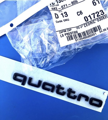 Logo audi quattro s5 s6 - s3,