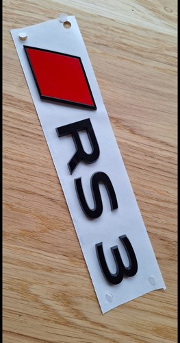 Originale audi rs3 scritta - audi,